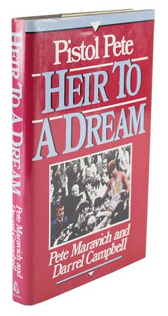 Lot #748 'Pistol' Pete Maravich Signed Book - Image 3