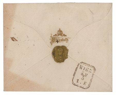 Lot #181 Elisabeth, Empress of Austria Hand-Addressed Envelope - Image 2