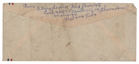 Lot #747 Kid Chocolate Autograph Letter Signed - Image 2