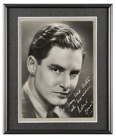 Lot #629 Robert Donat (2) Signed Photographs - Image 2