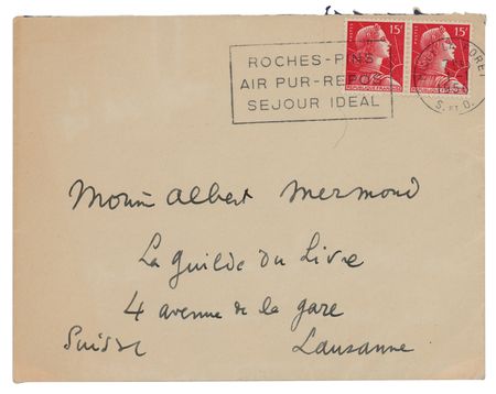 Lot #451 Jean Cocteau Autograph Letter Signed - Image 2
