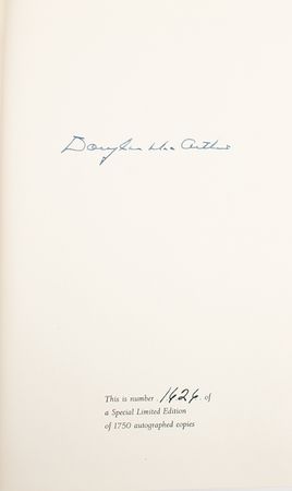 Lot #311 Douglas MacArthur Signed Book - Image 2
