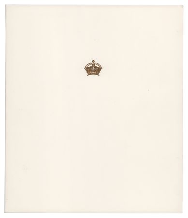 Lot #184 Elizabeth, Queen Mother Signed Christmas Card - Image 2