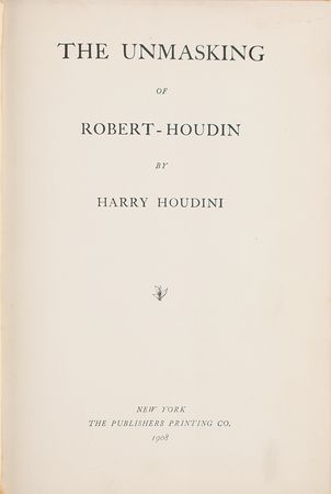 Lot #587 Harry Houdini Signed Book - Image 4