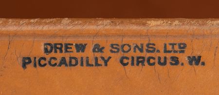 Lot #140 Howard Carter: The Tut discoverer's personal briefcase with interesting monogram: 