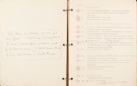Lot #136 Howard Carter's Hand-Annotated Lecture Notes - Image 6