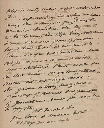 Lot #142 Howard Carter: Letter from Mother, Martha Joyce Carter - Image 2