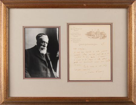 Lot #455 Anatole France Autograph Letter Signed - Image 1