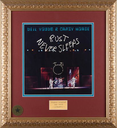 Lot #581 Neil Young Signed Album - Image 1