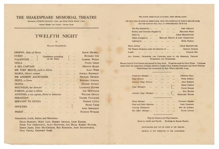 Lot #657 Vivien Leigh and Laurence Olivier Signed Program - Image 2