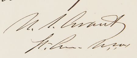 Lot #8 U. S. Grant Signature - Image 3