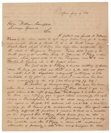 Lot #6 Millard Fillmore Autograph Letter Signed - Image 1