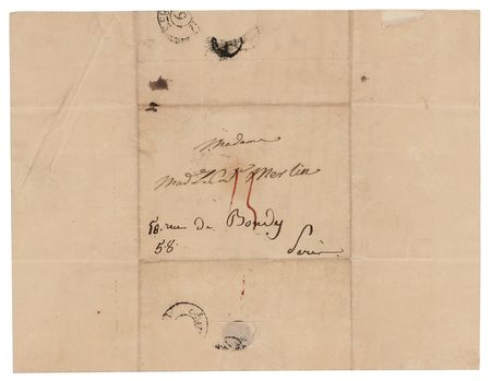 Lot #505 Gioachino Rossini Autograph Letter Signed - Image 2
