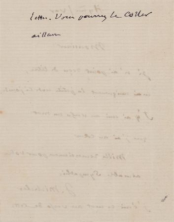 Lot #468 Jules Michelet Autograph Letter Signed - Image 2