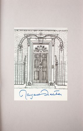 Lot #281 Margaret Thatcher Signed Book - Image 2