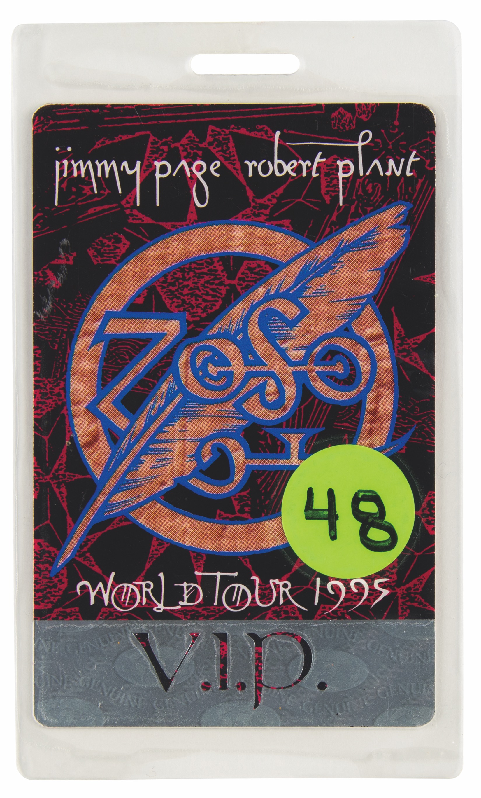 洋楽 Jimmy Page&Robert Plant/Two Symbols Jimmy Page and Robert Plant Signed Limited Edition Gibson