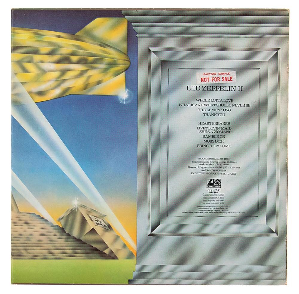 送料無料，格安 LED ZEPPELIN☆Same UK Atlantic Red/Maroon