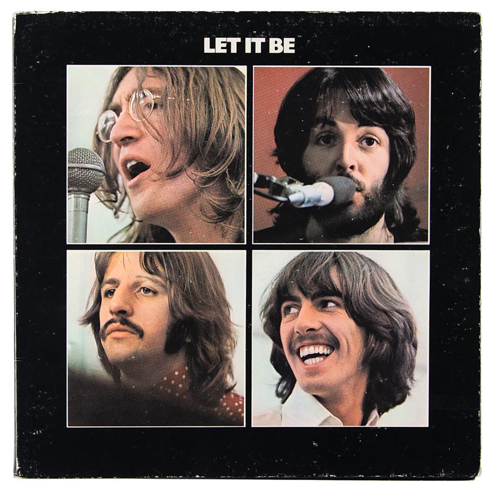 THE BEATLES LET IT BE UK版 オリジナルインナースリーブ THE