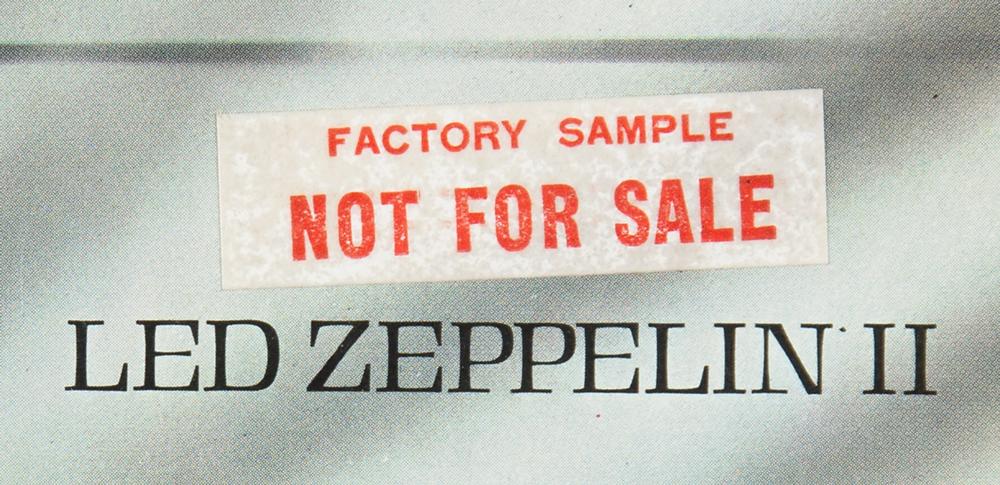 Led Zeppelin II UK Promotional First Pressing Album (Atlantic Records,