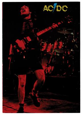 Lot #8256 AC/DC: Bon Scott Signed Program - Image 2