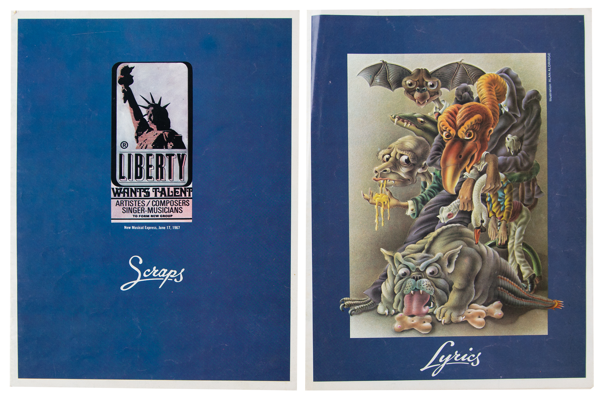 Lot #8327 Elton John and Bernie Taupin Signed Album - Image 3