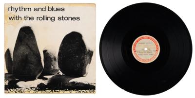 Lot #8122 Rolling Stones 1963 IBC Studios Acetate - First Professional Recording Session - Image 1