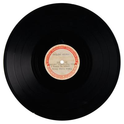 Lot #8122 Rolling Stones 1963 IBC Studios Acetate - First Professional Recording Session - Image 3