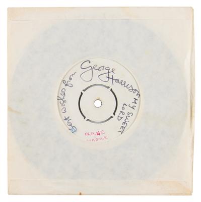 Lot #8065 George Harrison Personally-Owned and Signed Test Pressing of ‘My Sweet Lord' - Image 3