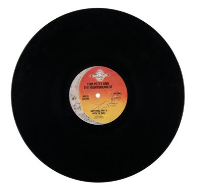 Lot #8340 Tom Petty Signed Single Album for 'Anything That's Rock 'n' Roll' - Image 1