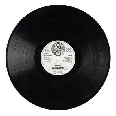 Lot #8284 Black Sabbath Signed 'Paranoid' Record - Image 1