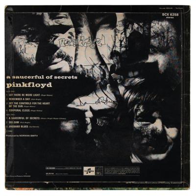 Lot #8171 Pink Floyd Signed Album - Image 1