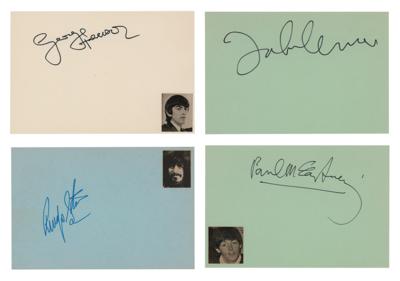 Lot #8053 Beatles Signatures - Image 1