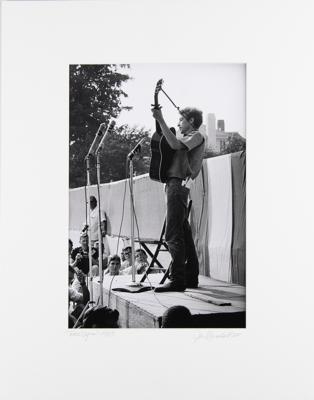 Lot #8011 Bob Dylan Original Photographic Print by Jim Marshall - Image 2