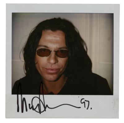 Lot #8399 INXS: Michael Hutchence Signed Photograph - Image 1