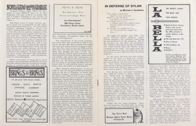 Lot #8017 Bob Dylan: 1965 Newport Folk Festival Archive - Image 2