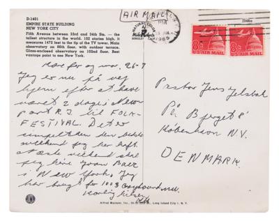 Lot #8017 Bob Dylan: 1965 Newport Folk Festival Archive - Image 6