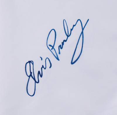 Lot #8208 Elvis Presley 1975 'Square Corner Signature' Scarf (Attested as Stage-Worn) - Image 2