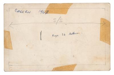 Lot #8058 Beatles 1962 Cavern Club Photograph - Image 2