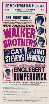 Lot #8113 Jimi Hendrix Experience 1967 Leicester