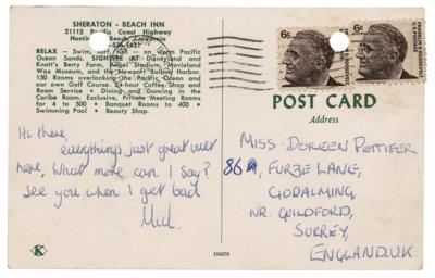 Lot #8136 Mick Taylor Autograph Letter Signed - Image 1