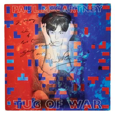 Lot #8074 Paul McCartney and George Martin Signed Album - Image 1
