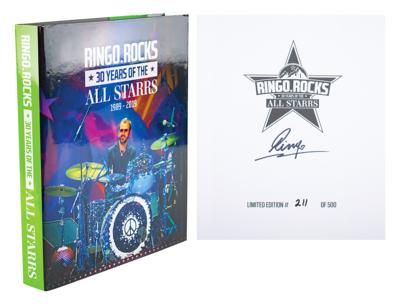 Lot #8106 Ringo Starr Signed Book - Image 1