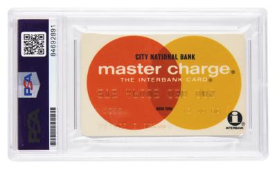 Lot #8424 Prince's Personally Owned and Signed Credit Card - Image 1