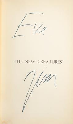 Lot #8146 Jim Morrison Signed Book: 'The New Creatures' to Eve Babitz - Image 1