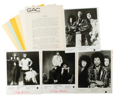 Lot #8117 Jimi Hendrix Experience 1967 Press Kit