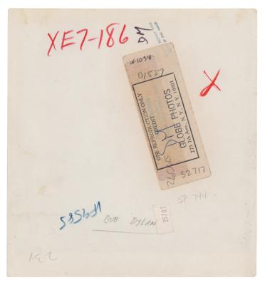 Lot #8022 Bob Dylan Original Photograph (1963) - Image 2
