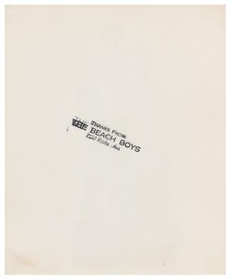 Lot #8231 The Beach Boys Original Publicity Photograph (1962) - Image 2