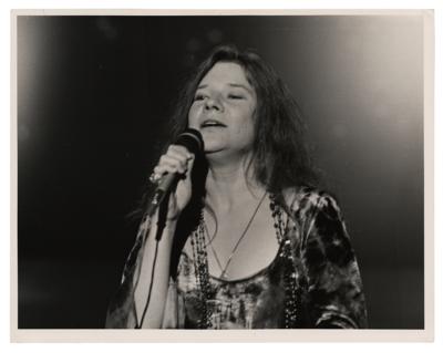 Lot #8239 Janis Joplin Original Photograph (1969) - Image 1