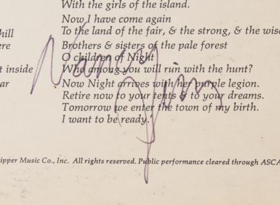 Lot #8144 The Doors Signed Album - Image 2