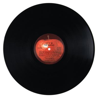 Lot #8066 John Lennon Signed 'Let It Be' Inner Album Sleeve with (2) Original Sketches - Image 6